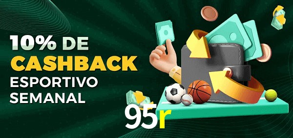 10% de bônus de cashback na 95r